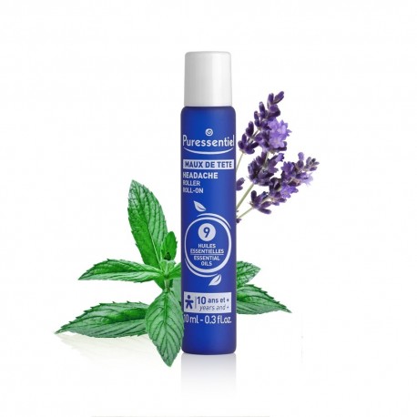 Puressentiel Migra Pure Maux de Tête Roller 10 ml 3701056804754