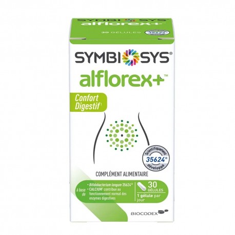 Symbiosys Alflorex+ Digestive Comfort 30 Capsules 3583310000511