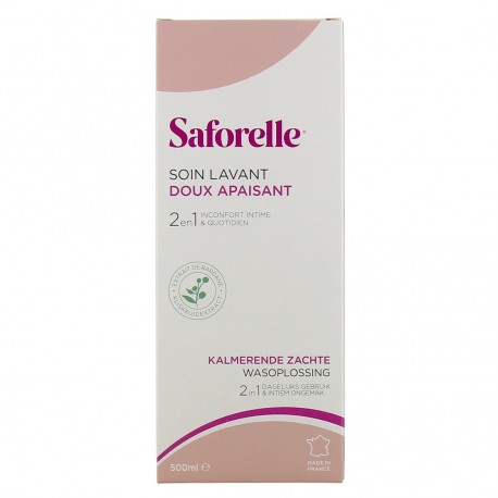 Saforelle Soin Lavant Doux Apaisant 500 ml 3401361810371