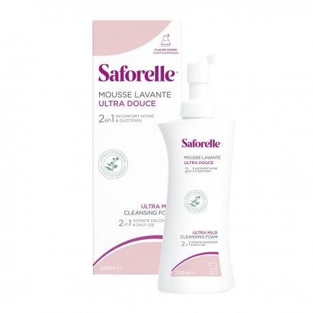 Saforelle Ultra Mild Cleansing Foam 250 ml 3401344235597