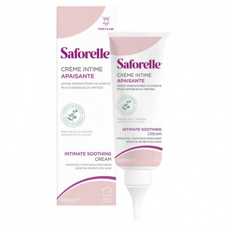 Saforelle Crème Intime Apaisante 100 ml 3700399100653