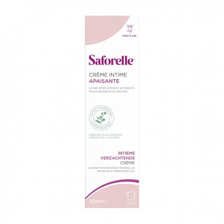 Saforelle Crème Intime Apaisante 40 ml 3700399100615