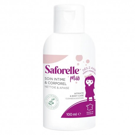 Saforelle Miss Soin Intime et Corporel 100 ml 3700399100424