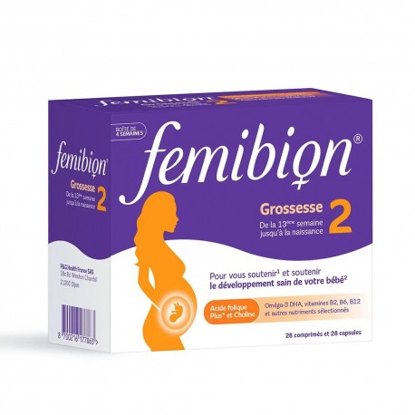Femibion Pregnancy 2 Metafolin + DHA 28 Tablets + 28 Capsules 8700216177863