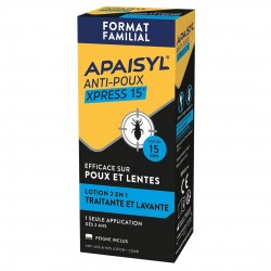Apaisyl Anti-Lice Xpress 15' 2in1 Lotion 200 ml