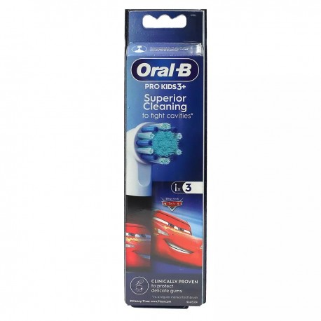 Oral-B Pro Kids 3+ 3 Brossettes Panachés 8006540805725
