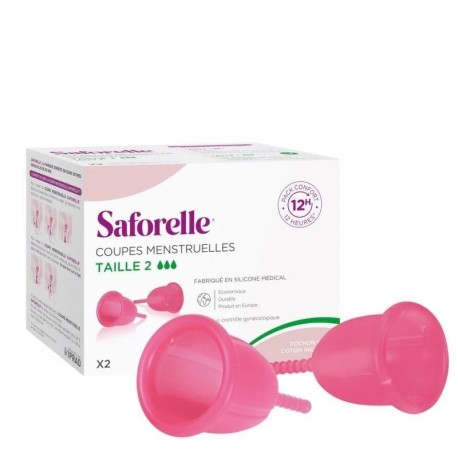 Saforelle Coupelles Menstruelles Taille 2 3700399102145