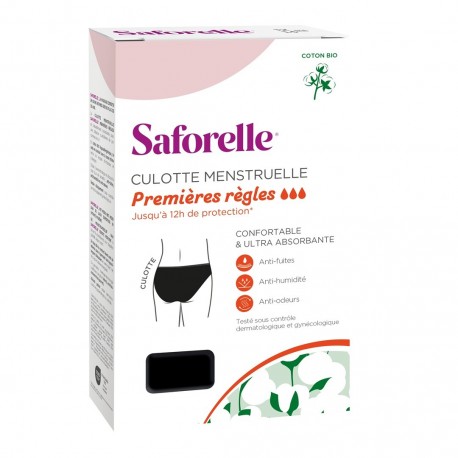 Saforelle Culotte Menstruelle Premières Règles 3700399102770