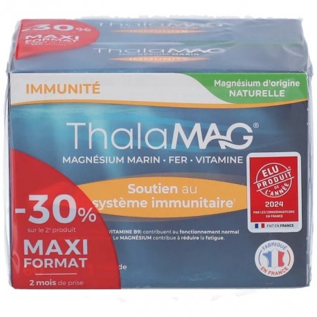 Thalamag Immunity Marine Magnesium 2 x 60 Capsules 3700399100622