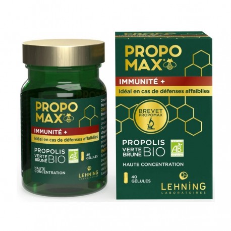 Lehning Propomax Gélules Immunité 40 Gélules 3661744050200