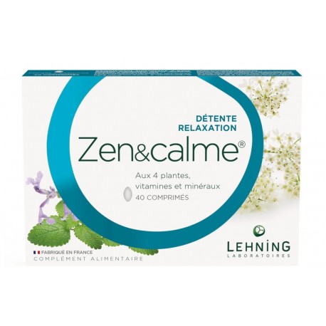 Lehning Zen&calme 40 Comprimés 3661744051320