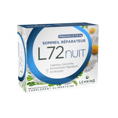 Lehning L72 Restorative Sleep 30 Capsules 3661744052235