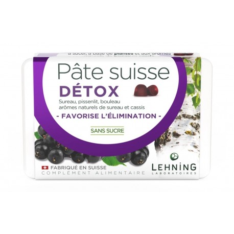 Lehning Pâte Suisse Détox 50 g 3661744050965