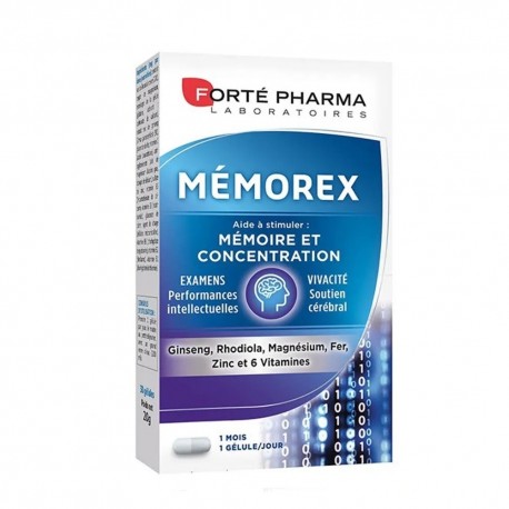 Forté Pharma Memorex 30 Gélules 3700221313398