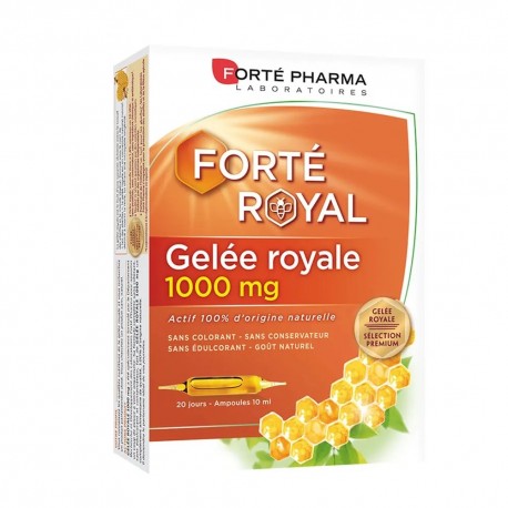 Forté Pharma Forté Royal Gelée Royale 1000 mg 20 Ampoules 3700221312995