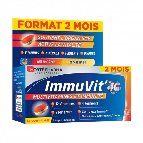 Forté Pharma ImmuVit' 4G 60 Tablets 3700221301005