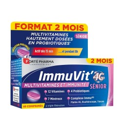 Forté Pharma ImmuVit' 4G Senior 60 Tablets 3700221302309