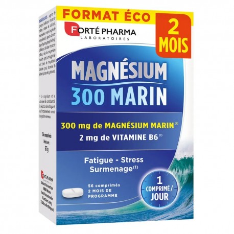 Forté Pharma Magnesium 300 Marin 56 Tablets 3700221313695