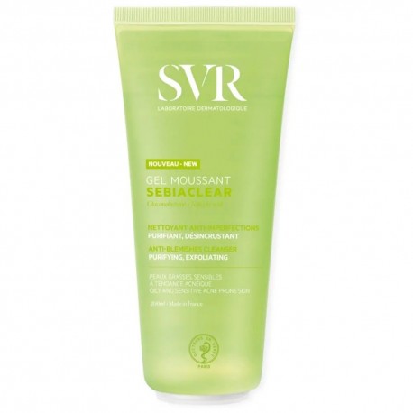 Svr Sebiaclear Gel Moussant 200 ml 3662361003396