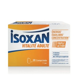 Isoxan Vitalité Adulte 20 Comprimés 3664951000204