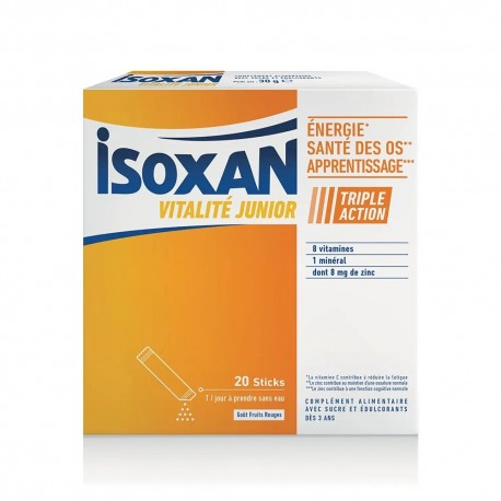 Isoxan Vitality Junior 20 Sticks 3664951000198