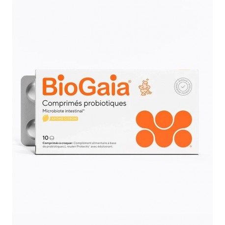 Biogaia Protectis Comprimés 10 Comprimés à Croquer Citron 3401595929016