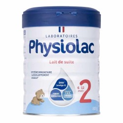 Physiolac 2 Lait de Suite 6 à 12 Mois 800 g 3518646125348