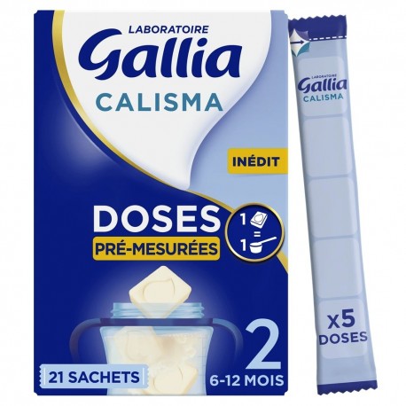 Gallia Calisma Doses 2 6-12 Mois 21 Sachets 3041091897497