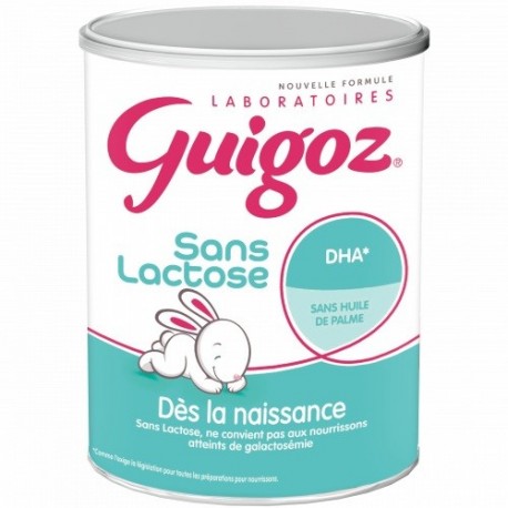 Guigoz Sans Lactose 400 g 8445290116543