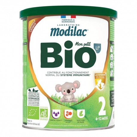 Modilac Bio 2 6-12 Mois 800 g 