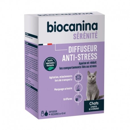 Biocanina Diffuseur Anti-Stress Chat 45 ml 3661729018744