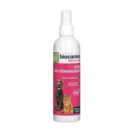 Biocanina Lotion Anti-Démangeaisons Chien et Chat Bio 240 ml 3661729023656