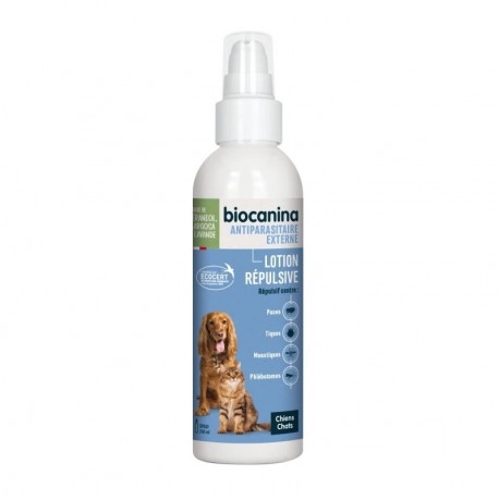 Biocanina Lotion Répulsive Chiens Chats 240 ml 3666560024787