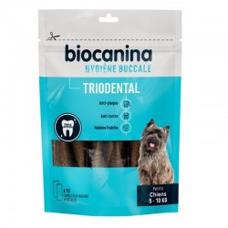 Biocanina Triodental Petits Chiens 15 Lamelles Végétales 3661729022338