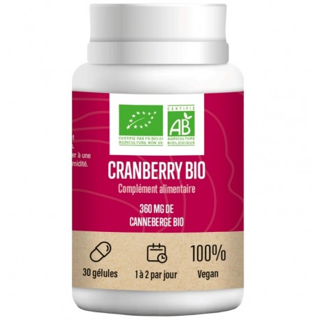 Léro Cranberry Bio 30 Gélules 3661729024073