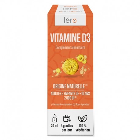 Léro Vitamin D3 20 ml 3661729023007