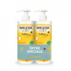 Weleda Baby Calendula Liniment 2 x 400 ml 3596207990109