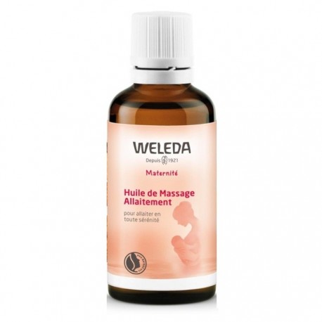 Weleda Huile de Massage Allaitement 50 ml 3596204791204