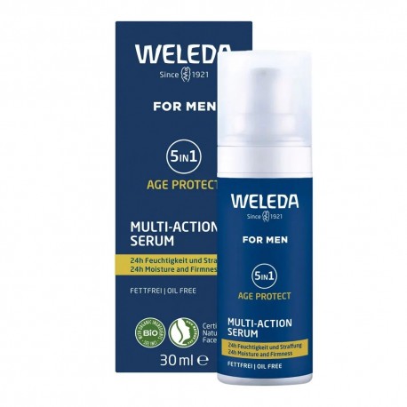 Weleda Homme Sérum Multiaction Anti-Âge 5en1 30 ml 4001638589574