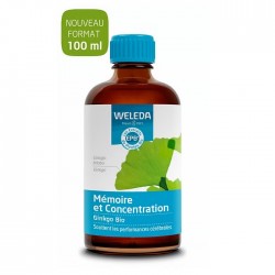 Weleda Mémoire et Concentration Ginkgo Bio 100 ml