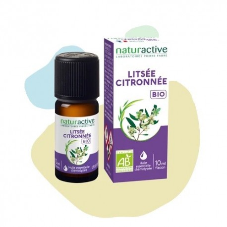 Naturactive Organic Essential Oil Lemon Litsea 10 ml 3700026996512