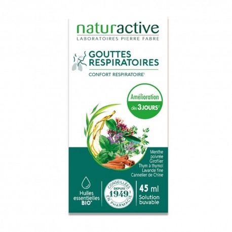 Naturactive Respiratory Drops 45 ml 3665606002420