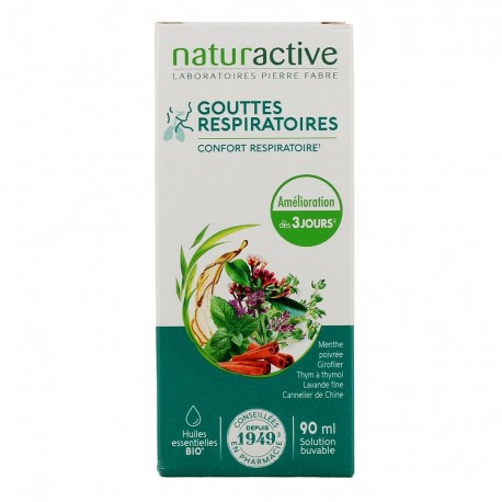 Naturactive Gouttes Respiratoires 90 ml 3665606002413