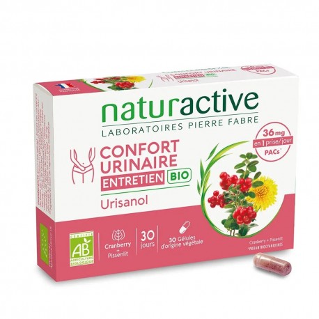 Naturactive Urisanol Confort Urinaire Entretien Bio 30 Gélules 3665606002031