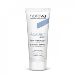 Noreva Aquareva Crème Hydratante 24H Texture Légère 40 ml 3401321207487