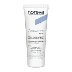 Noreva Aquareva Crème Hydratante 24H Texture Riche 40 ml 3401321207319
