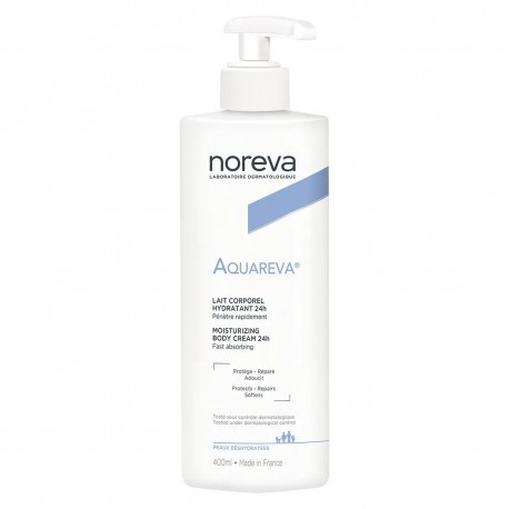 Noreva Aquareva Moisturizing Body Cream 24H 400 ml 3401351478482