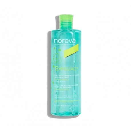 Noreva Exfoliac Exfoliating Micellar Water Cleanser & Make-Up Remover 400 ml 3571940003019