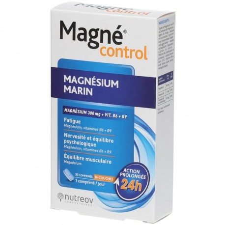 Nutreov Magné Control Marine Magnesium 30 Tablets 3401546582802