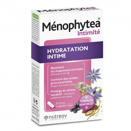 Nutreov Ménophytea Intimité Hydratation Intime 30 Capsules 3701132600072